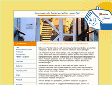 Tablet Screenshot of pension-sanni.de